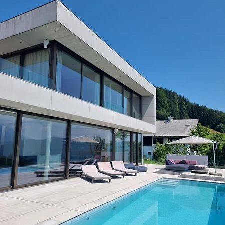 Attersee Luxury Design Villa With Dream Views, Large Pool And Sauna Nussdorf am Attersee Kültér fotó