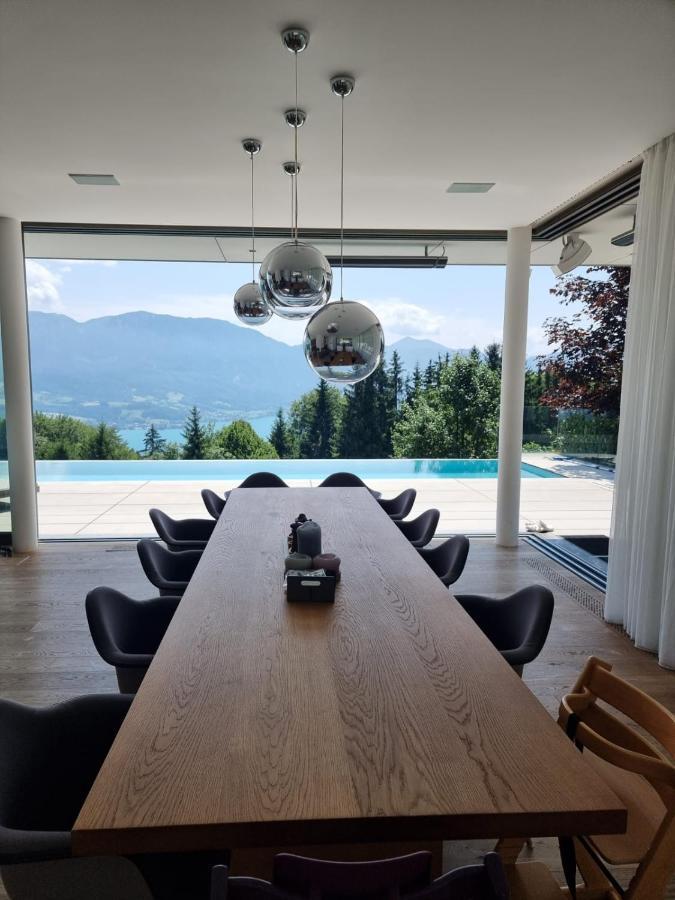 Attersee Luxury Design Villa With Dream Views, Large Pool And Sauna Nussdorf am Attersee Kültér fotó