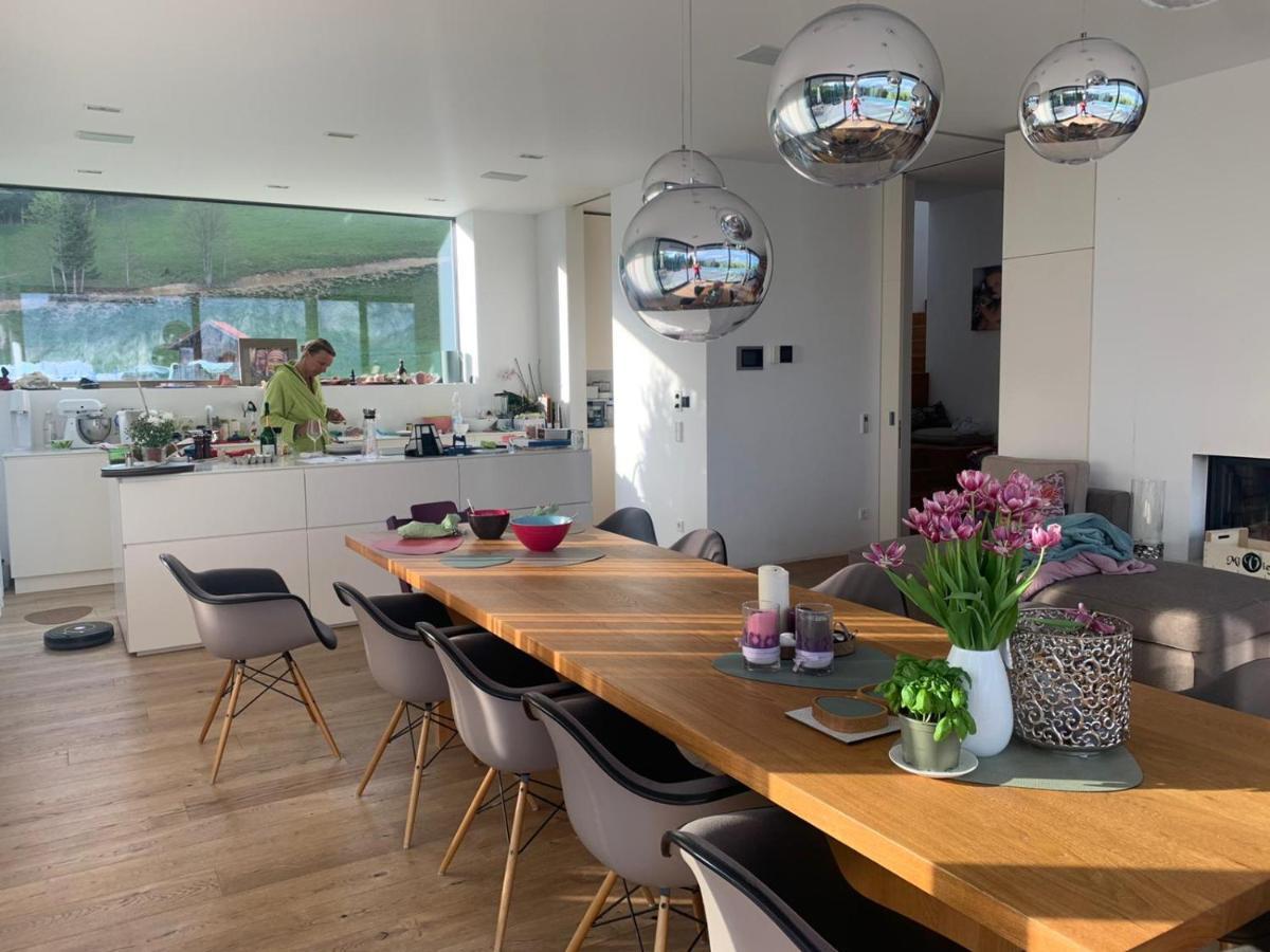 Attersee Luxury Design Villa With Dream Views, Large Pool And Sauna Nussdorf am Attersee Kültér fotó